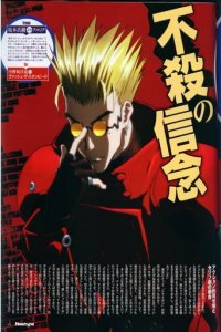 Poster, Trigun Anime Cover